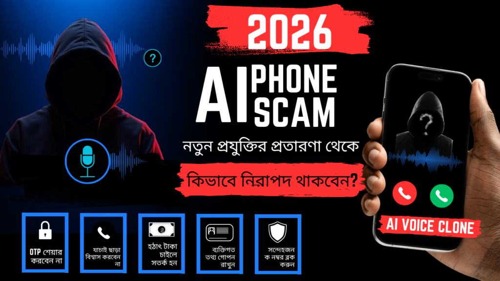 AI Scam প্রযুক্তির প্রতারণা থেকে কীভাবে নিরাপদ থাকবেন 2026