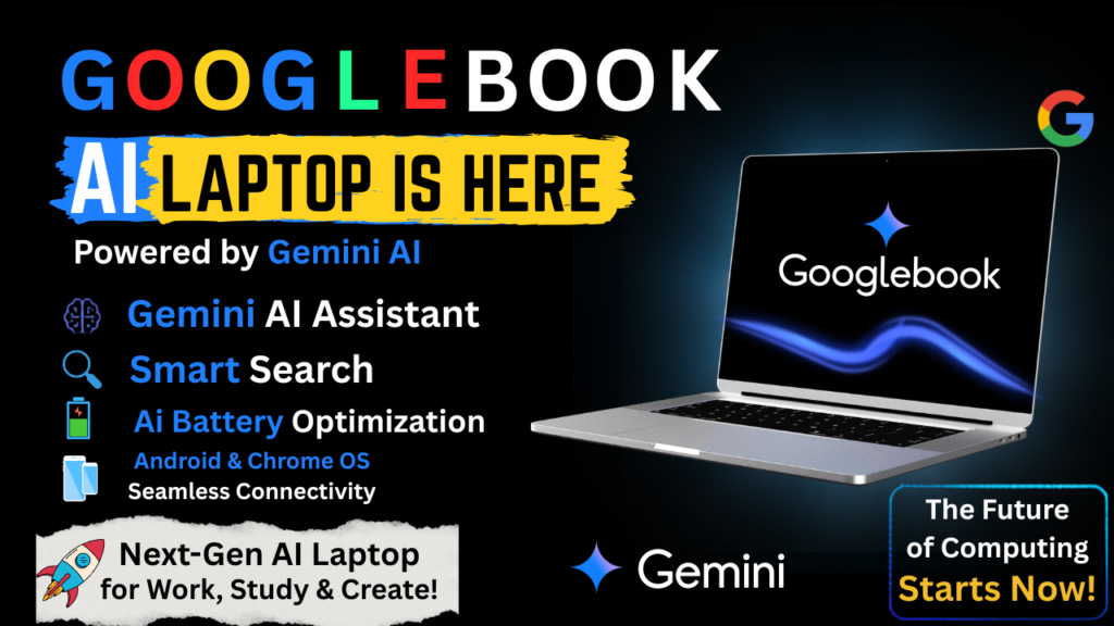 What is Googlebook? its new AI Laptop g